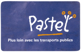 La carte pastel : une carte unique pour tous les moyens de transport : bus, métro, train… - JPEG - 46.7 ko